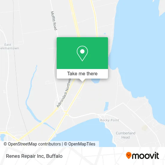 Renes Repair Inc map