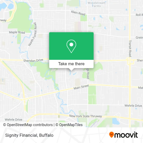 Signity Financial map