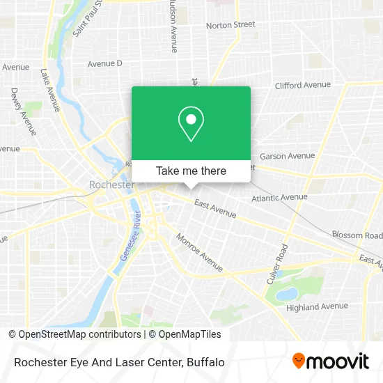 Rochester Eye And Laser Center map