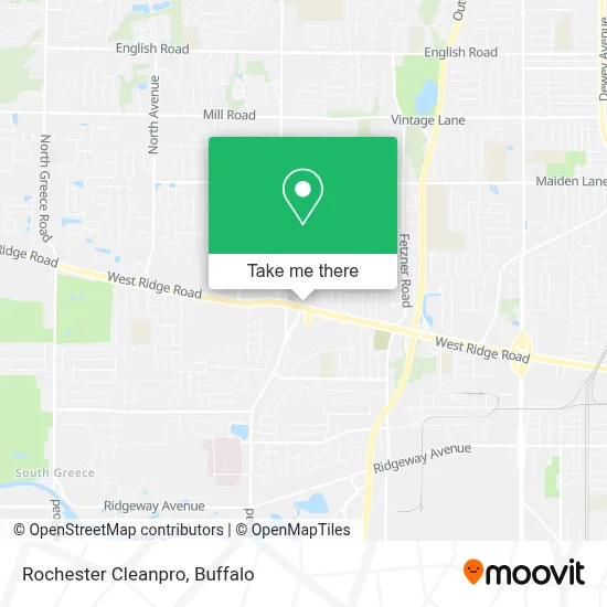 Rochester Cleanpro map