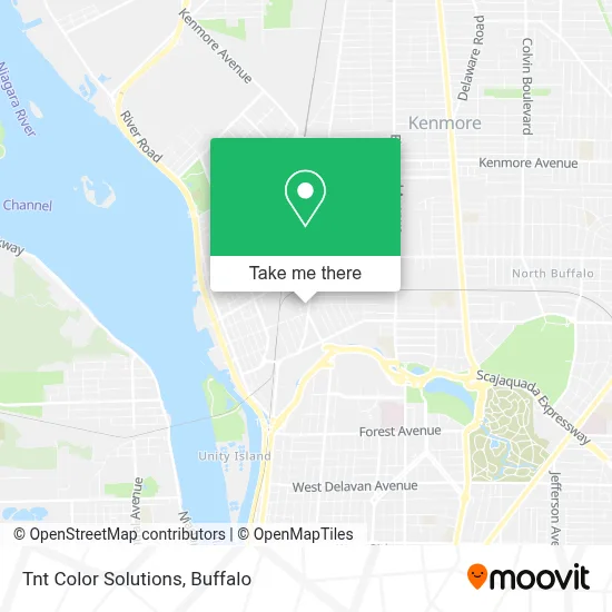 Tnt Color Solutions map