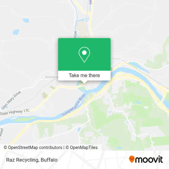 Raz Recycling map