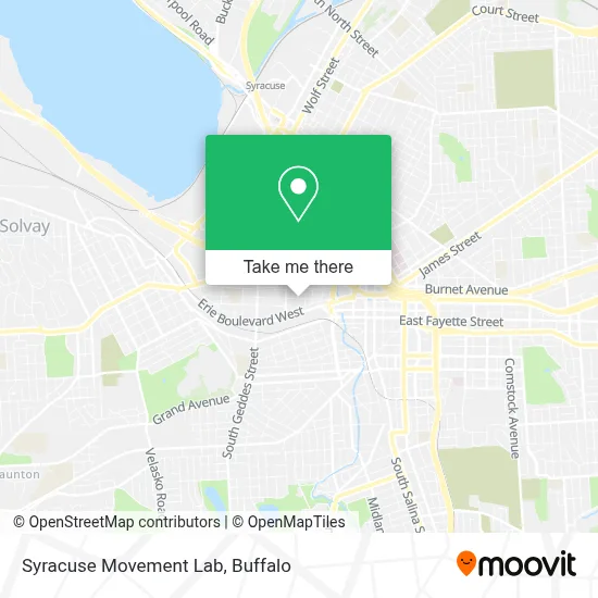 Syracuse Movement Lab map
