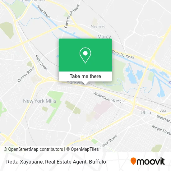 Retta Xayasane, Real Estate Agent map
