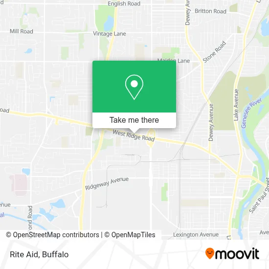 Rite Aid map