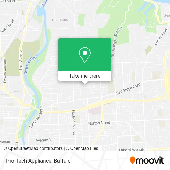 Pro-Tech Appliance map