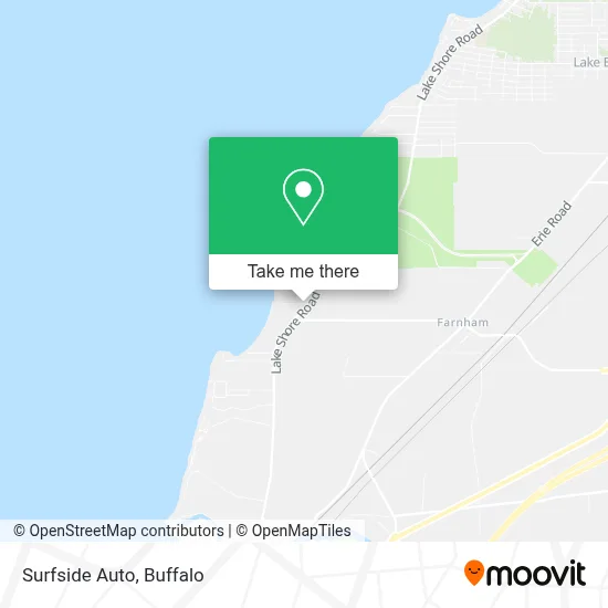 Surfside Auto map
