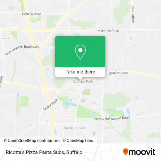 Ricotta's Pizza Pasta Subs map