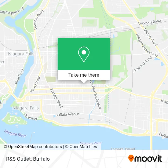 R&S Outlet map