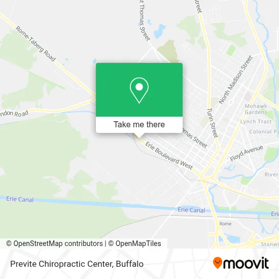 Previte Chiropractic Center map