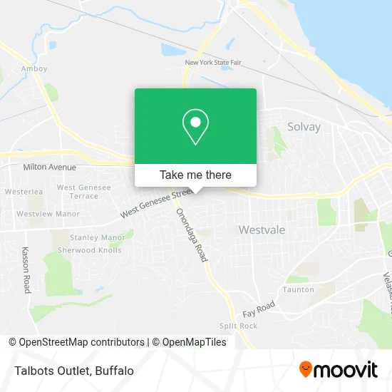 Talbots Outlet map