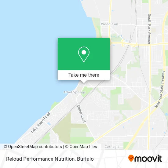 Reload Performance Nutrition map