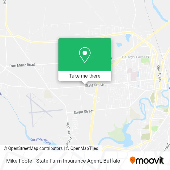 Mike Foote - State Farm Insurance Agent map