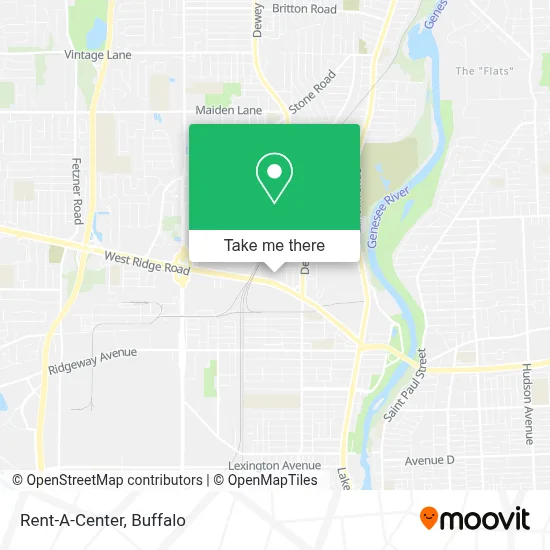 Rent-A-Center map