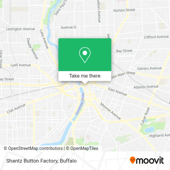 Shantz Button Factory map