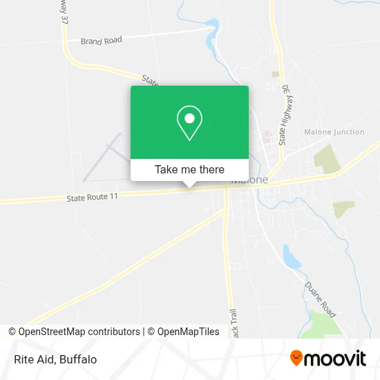 Rite Aid map