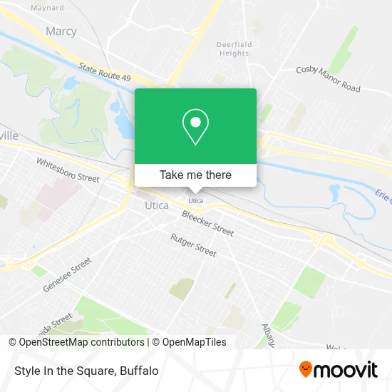 Style In the Square map