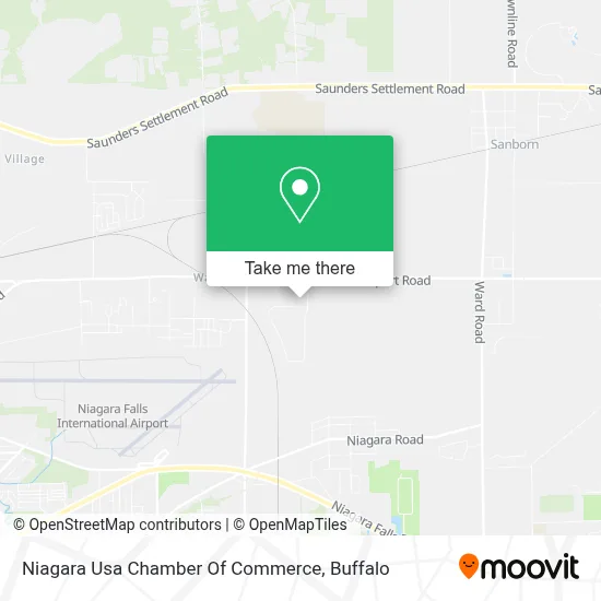 Niagara Usa Chamber Of Commerce map