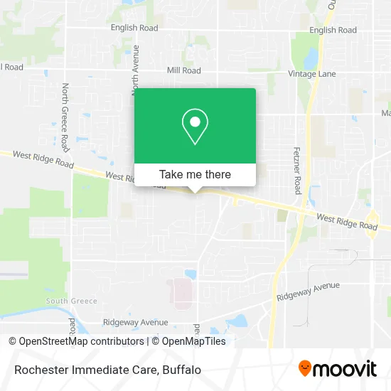 Rochester Immediate Care map