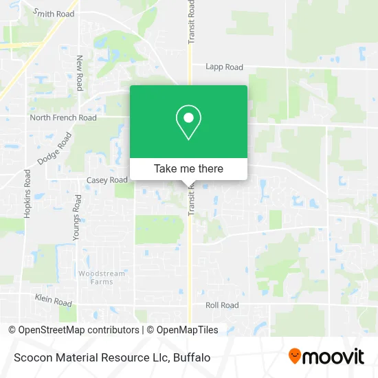 Scocon Material Resource Llc map