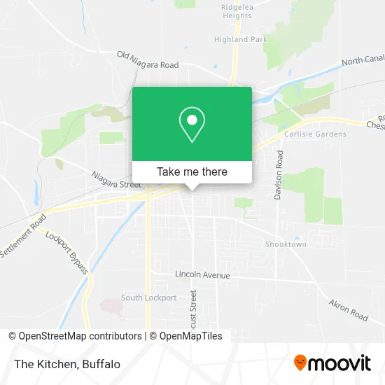 The Kitchen map