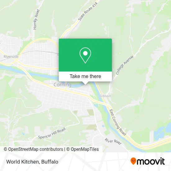 World Kitchen map