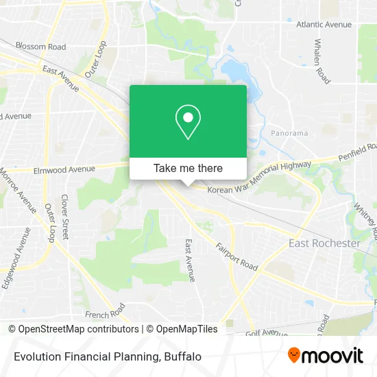 Evolution Financial Planning map