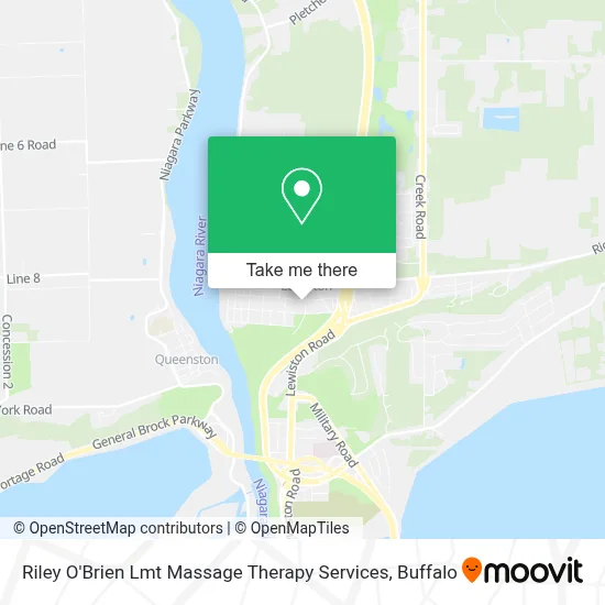 Riley O'Brien Lmt Massage Therapy Services map