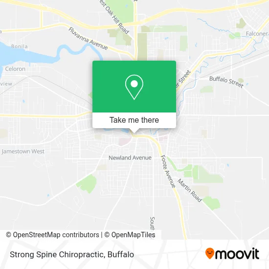 Strong Spine Chiropractic map