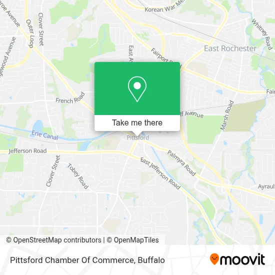 Pittsford Chamber Of Commerce map