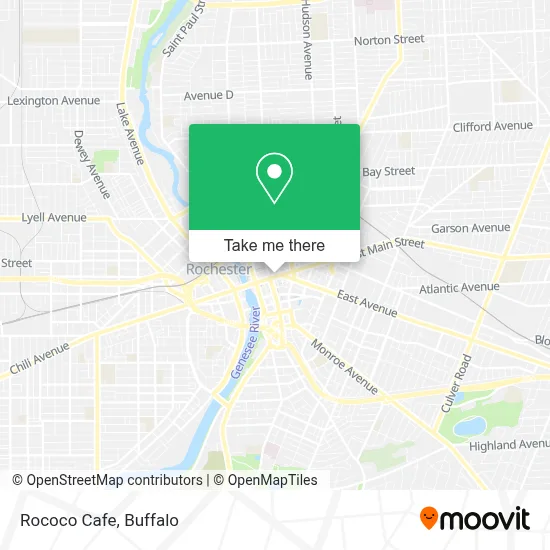 Rococo Cafe map