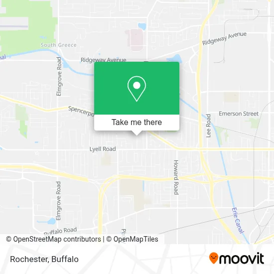 Rochester map