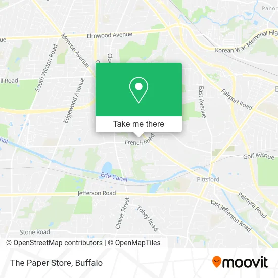 The Paper Store map