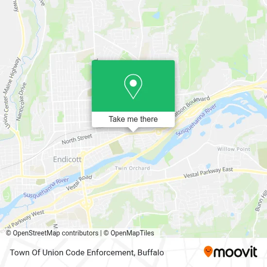 Town Of Union Code Enforcement map