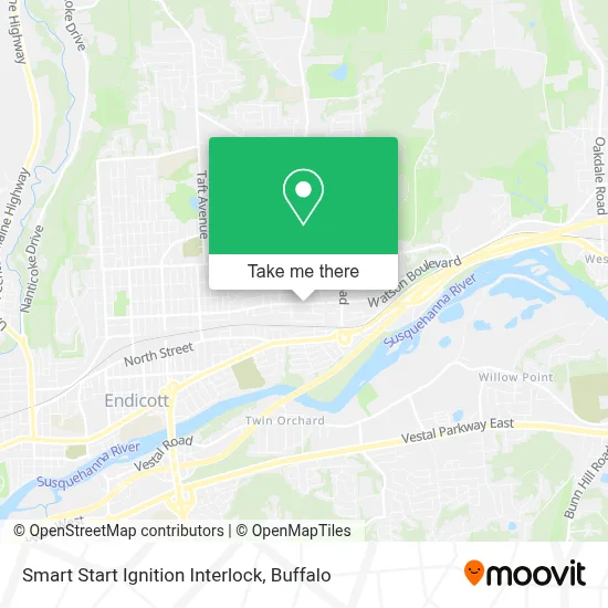 Smart Start Ignition Interlock map