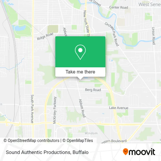 Sound Authentic Productions map