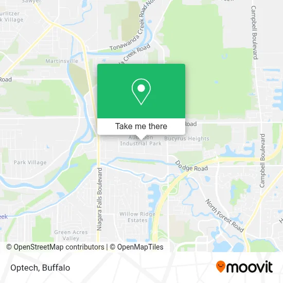 Optech map