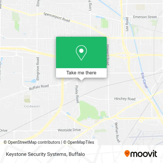 Keystone Security Systems map