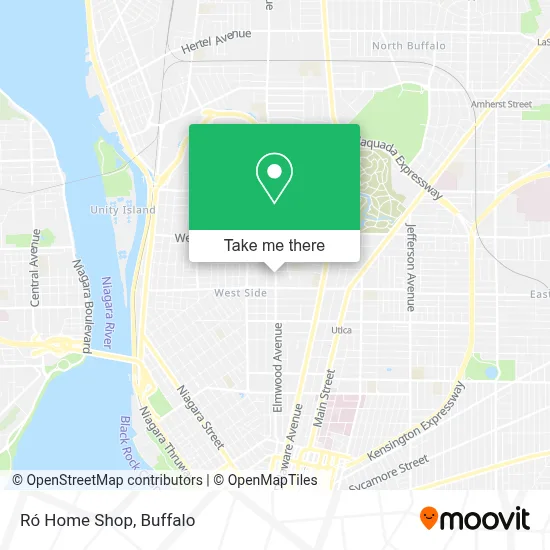 Ró Home Shop map