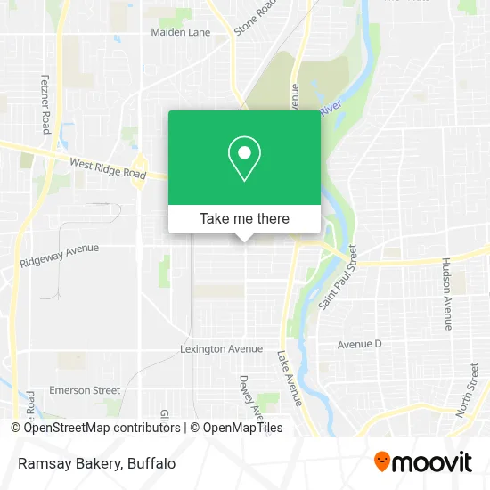 Ramsay Bakery map
