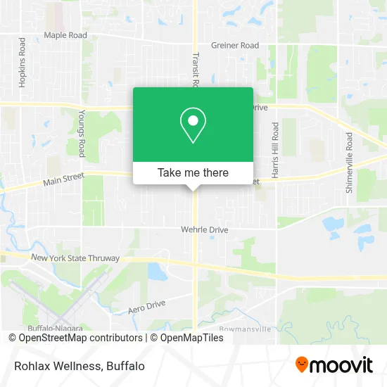 Rohlax Wellness map