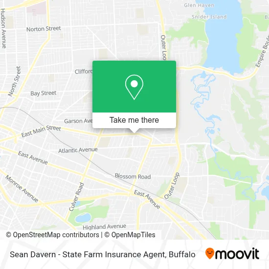 Sean Davern - State Farm Insurance Agent map