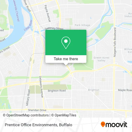 Prentice Office Environments map