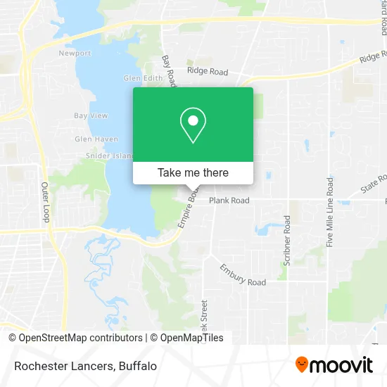 Rochester Lancers map