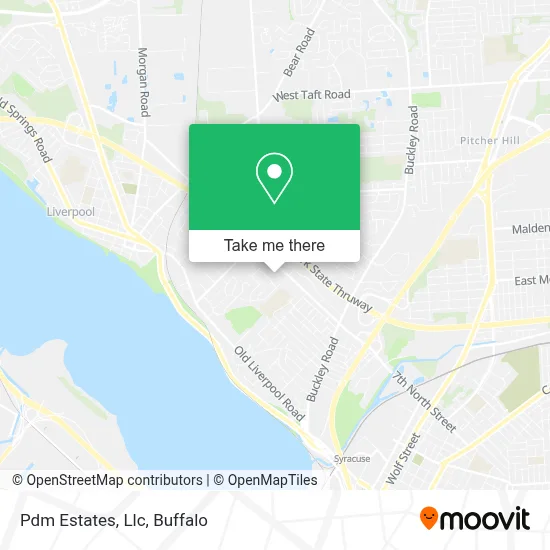 Pdm Estates, Llc map