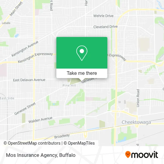 Mos Insurance Agency map