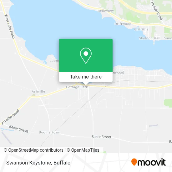 Swanson Keystone map