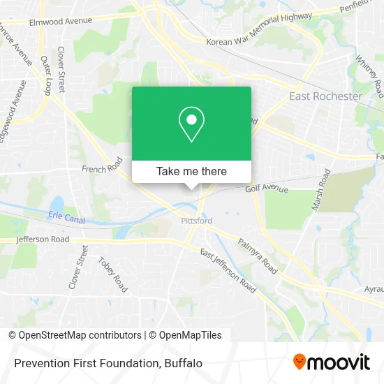 Prevention First Foundation map