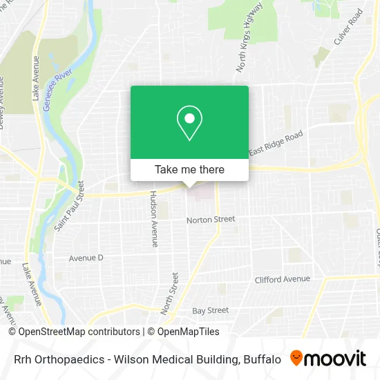 Rrh Orthopaedics - Wilson Medical Building map