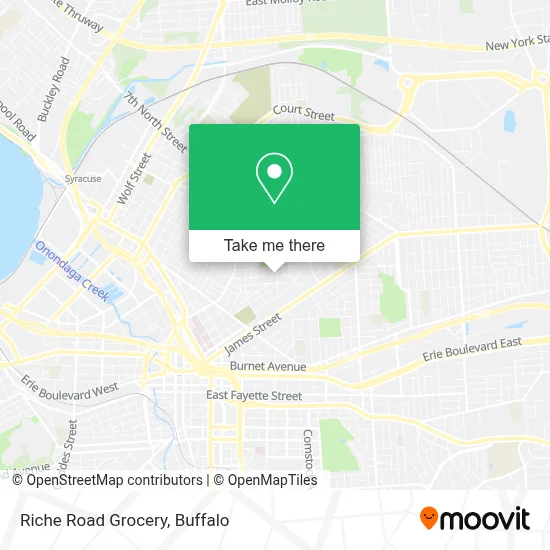Riche Road Grocery map